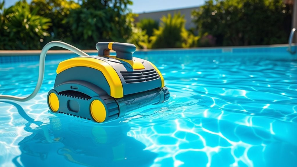 regular pool cleaner usage