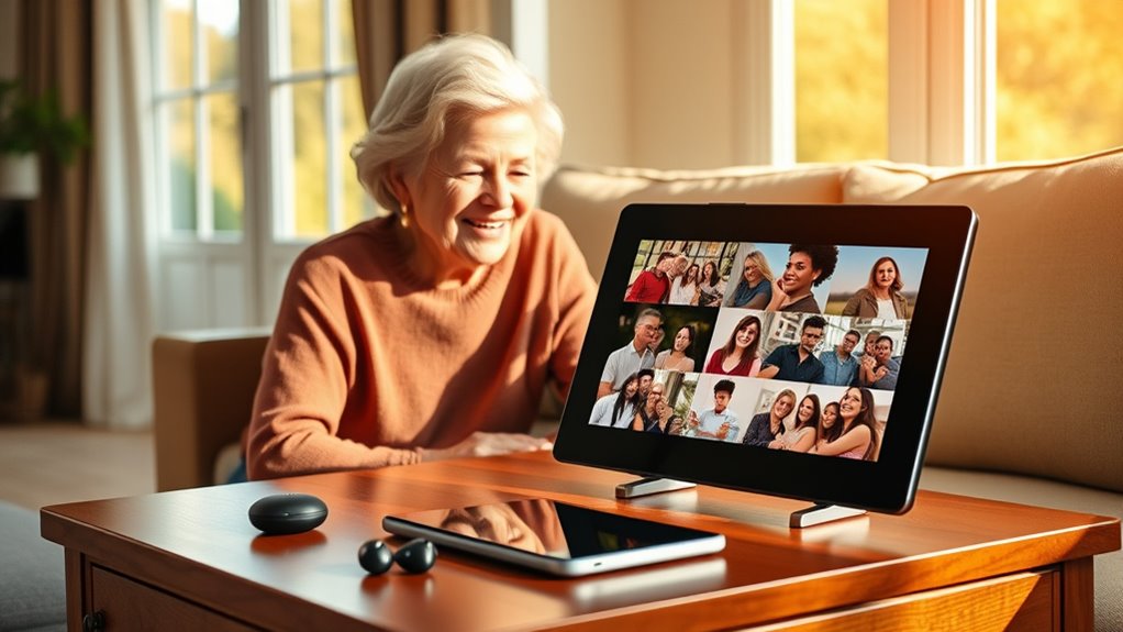 remote photo sharing comfort