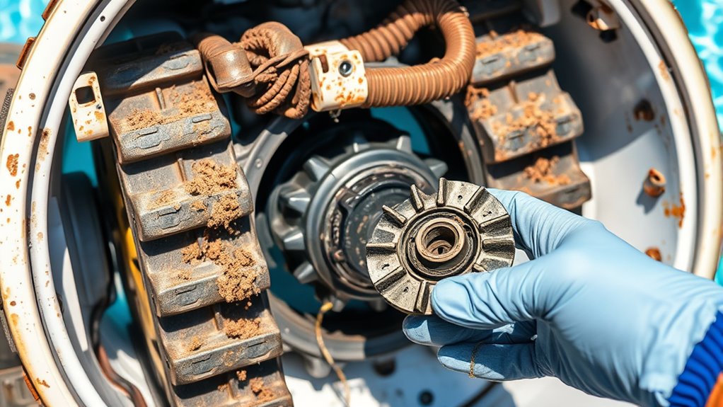 replace worn damaged parts