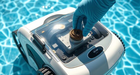robotic pool cleaner troubleshooting