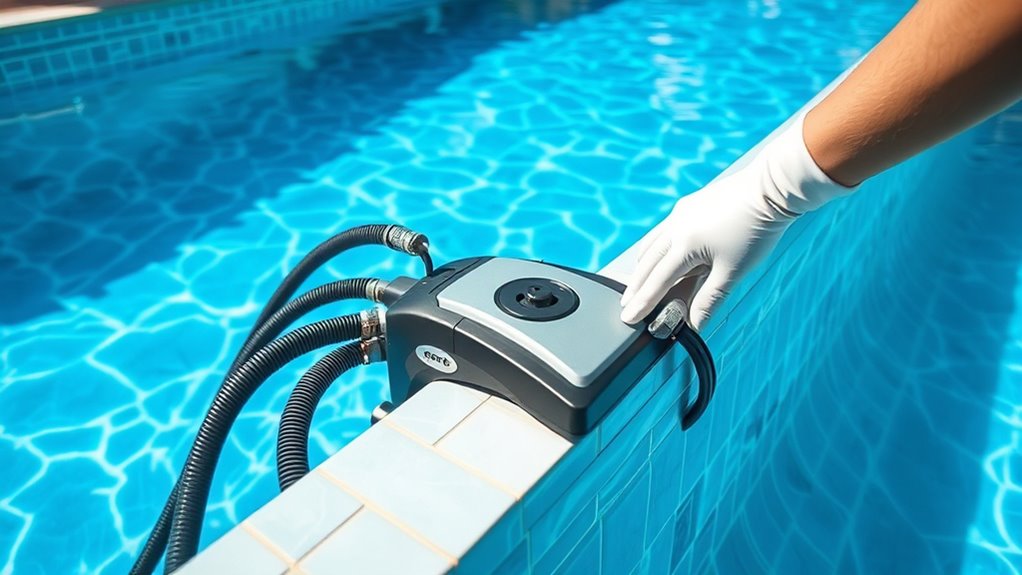 routine pool cleaner maintenance