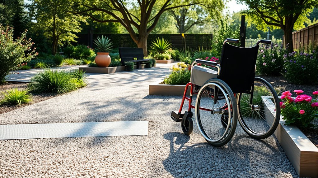 safe accessible garden pathways
