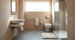safe comfortable bathroom design