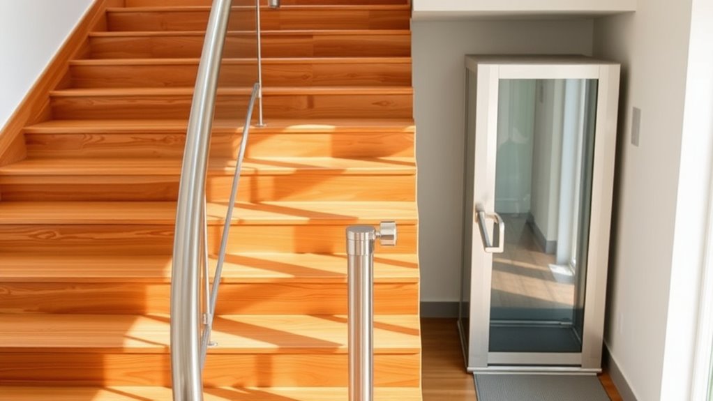 safe sturdy stair support