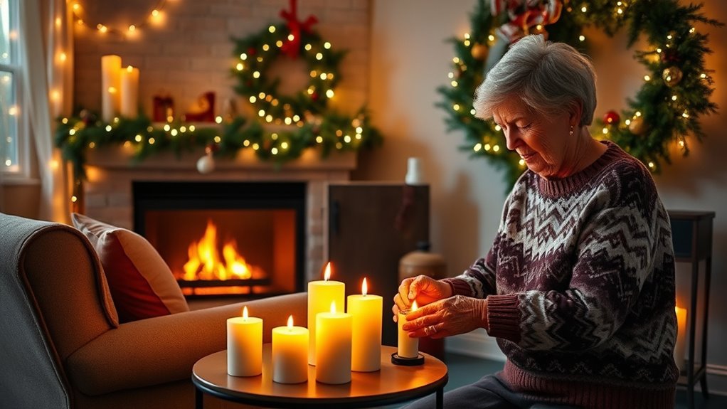 safe warm holiday lighting