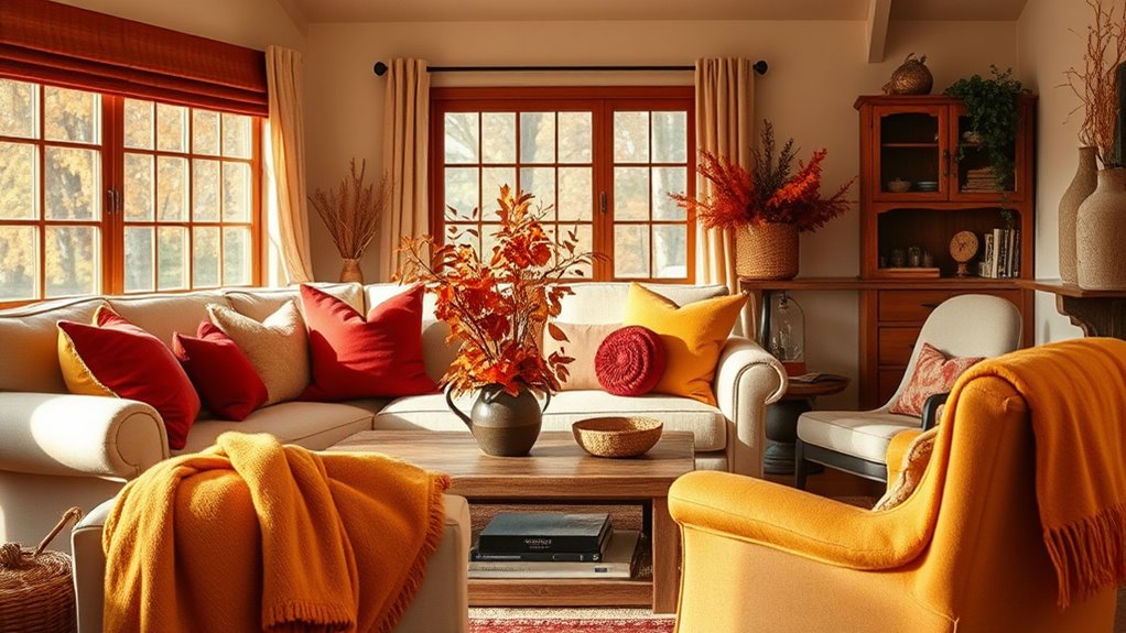 seasonal colors enhance home ambiance