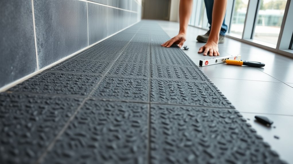 secure and durable flooring installation
