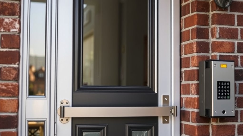 secure doors and windows
