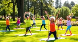 senior fitness exercise routines