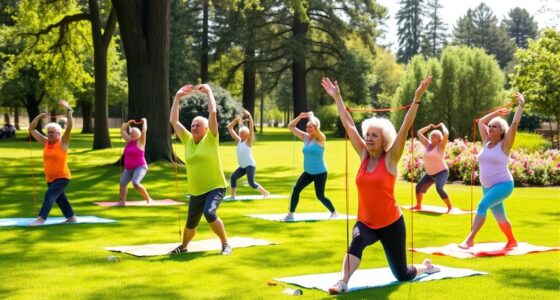 senior fitness exercise routines