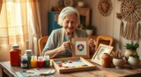 senior friendly home crafts