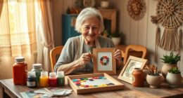 senior friendly home crafts