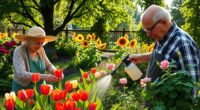 senior gardening hobby benefits
