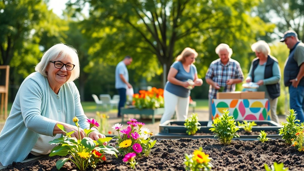senior volunteer community engagement