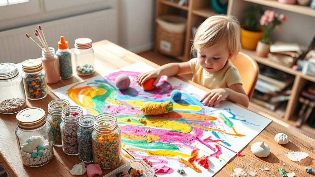 sensory art activity ideas