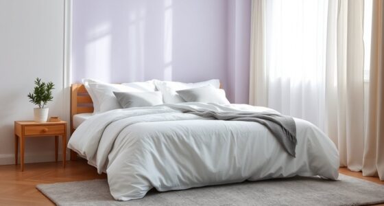 serene bedroom color palette