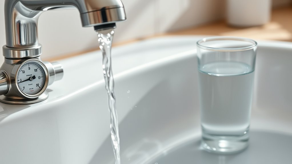 signs of low water pressure