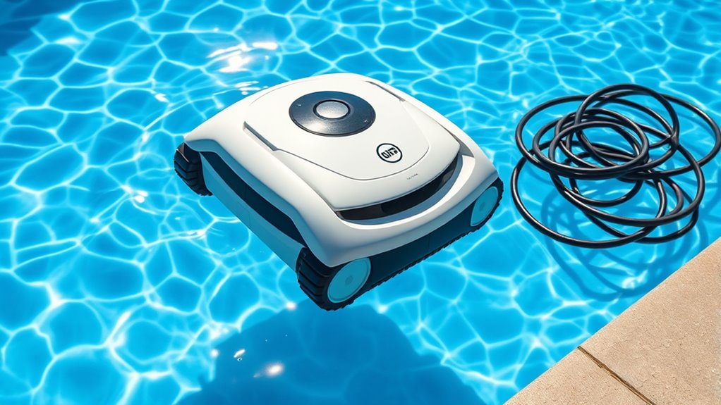 simple quick pool cleaner setup