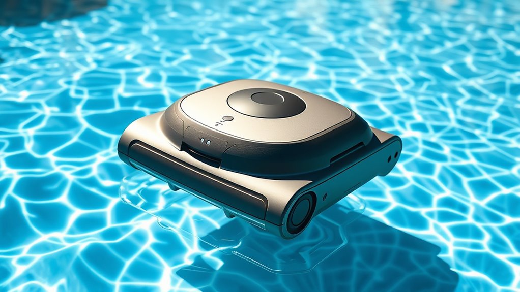 sleek compact pool cleaners