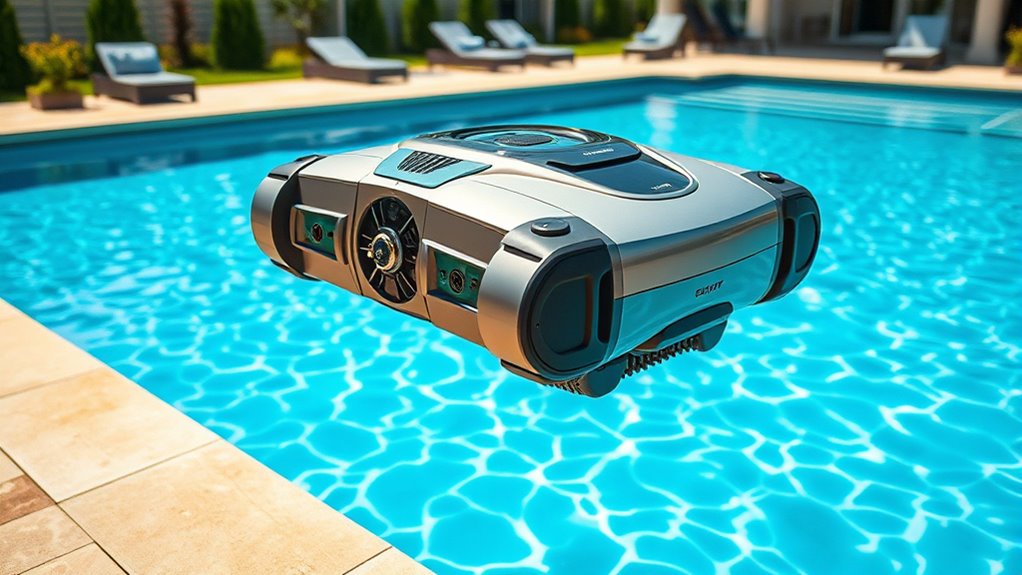 smart automated pool cleaning