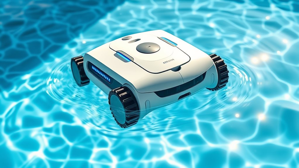 smart autonomous pool cleaning