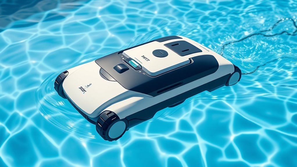 smart connected pool cleaning