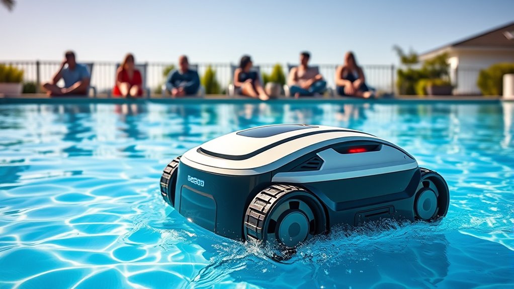 smart efficient pool cleaning
