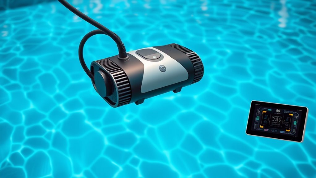 smart pool cleaner connectivity