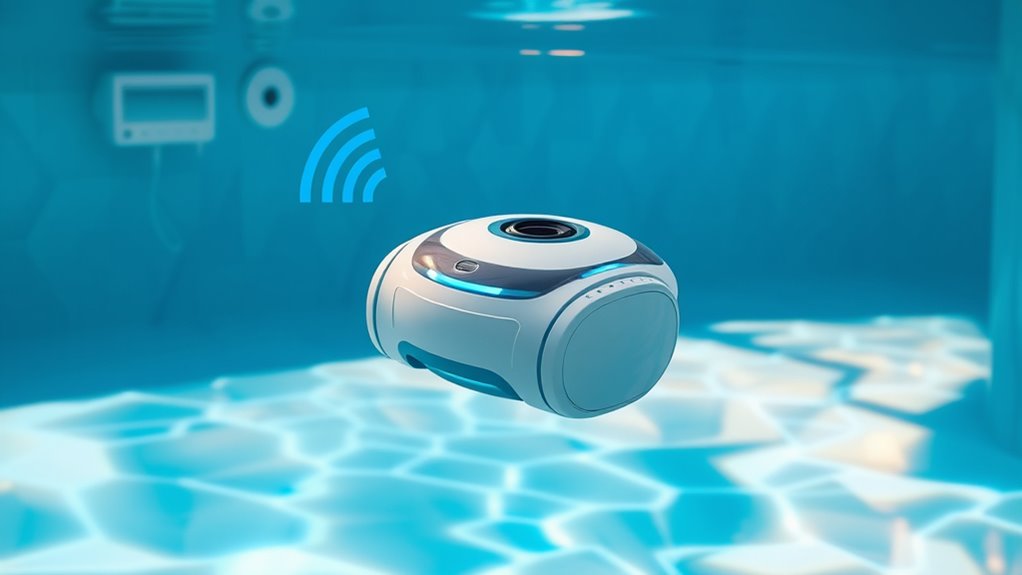 smart pool cleaning control
