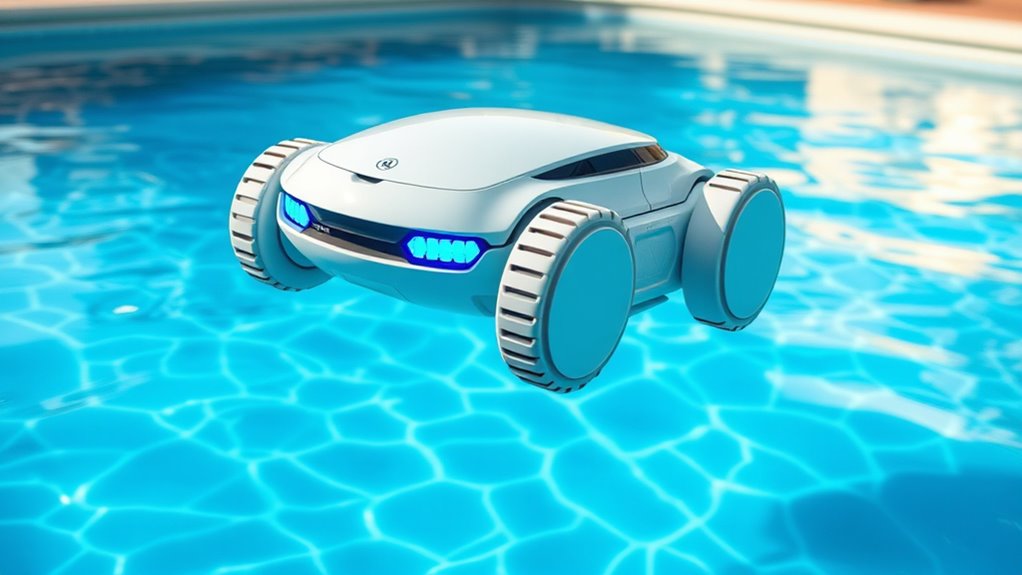 smart precise pool cleaning