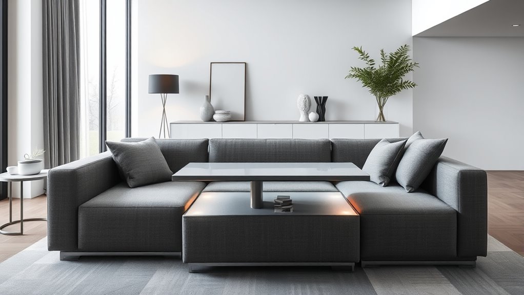 space saving multifunctional furniture