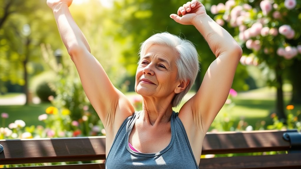 stretching enhances mobility and independence