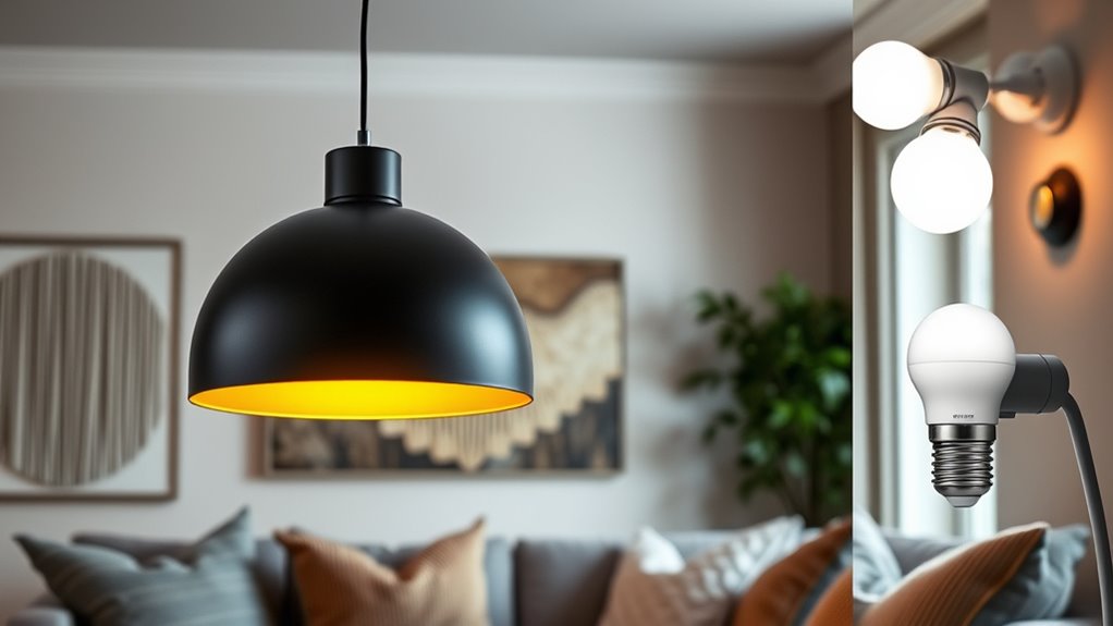 stylish fixtures and smart lighting
