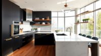 stylish functional kitchen design