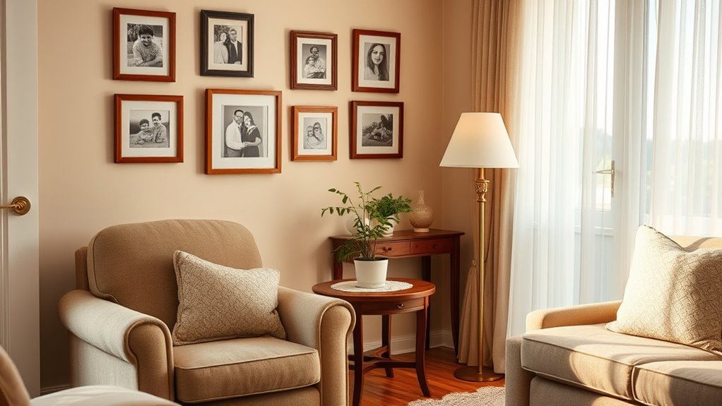 subtle personal decorative touches