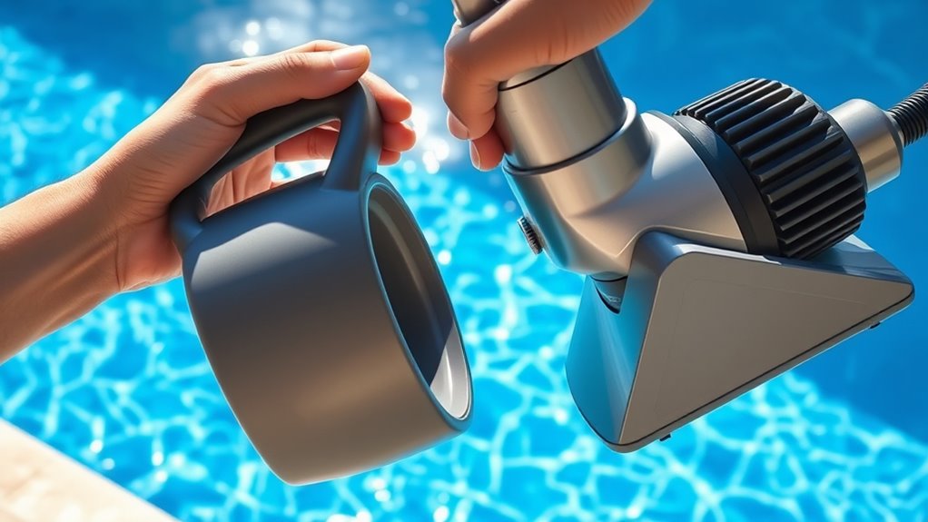 suction versus pressure cleaners
