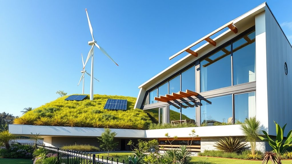 sustainable energy efficient home features