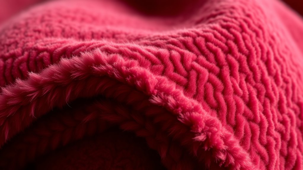 synthetic fibers trap air