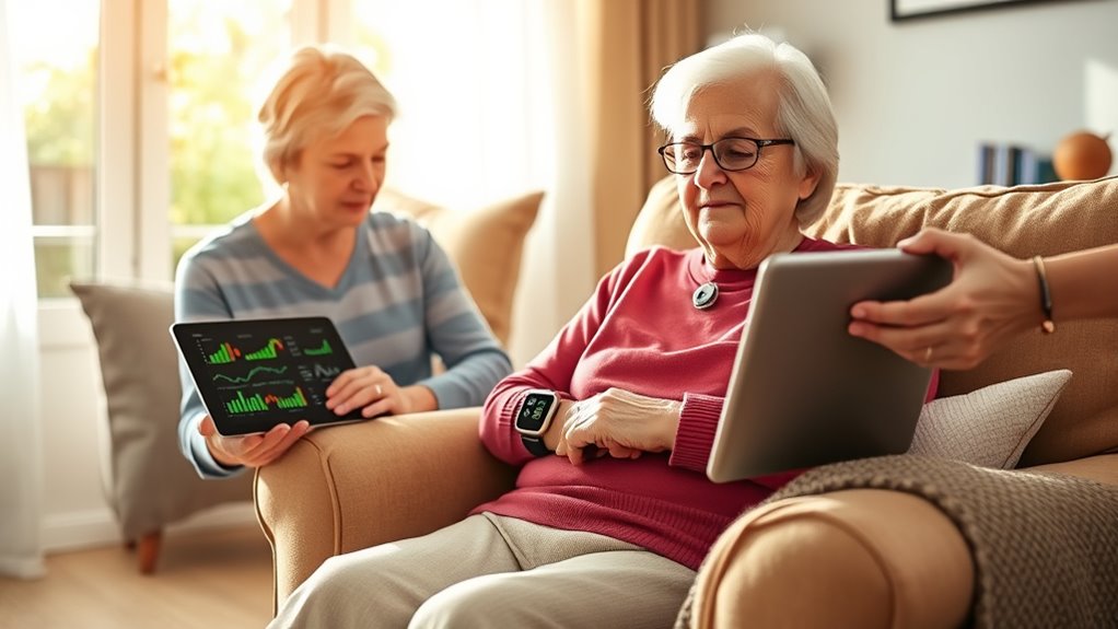 technology supports health independence