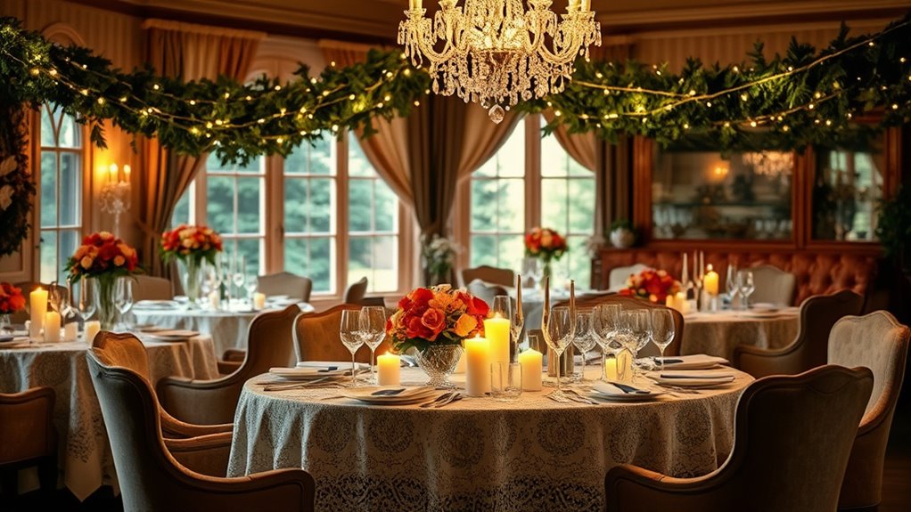 theme specific decor and activities