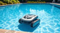 top large pool robotic cleaners