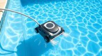 use water pressure to clean