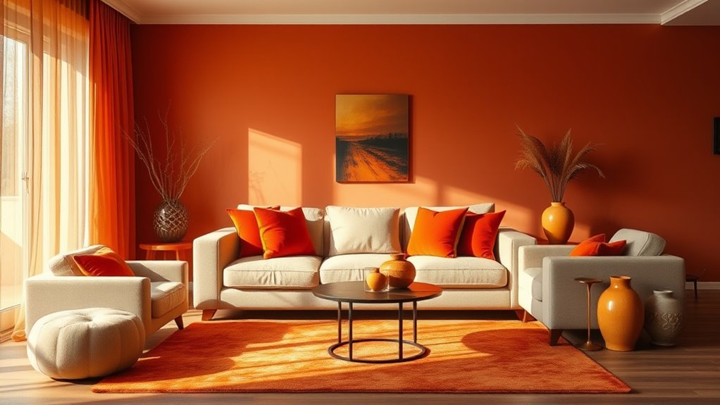 vibrant cozy interior design