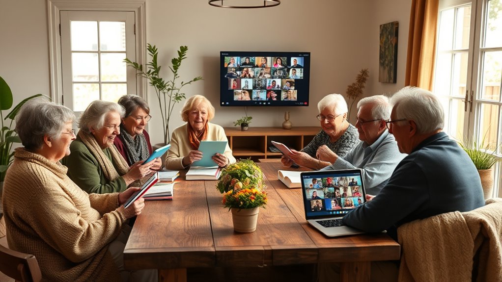 virtual community building through discussion