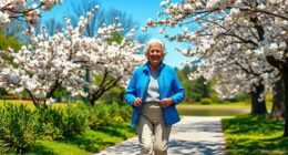 walking improves senior health