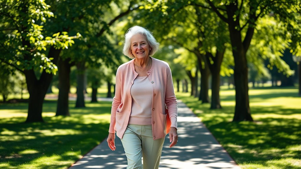 walks reduce joint pain