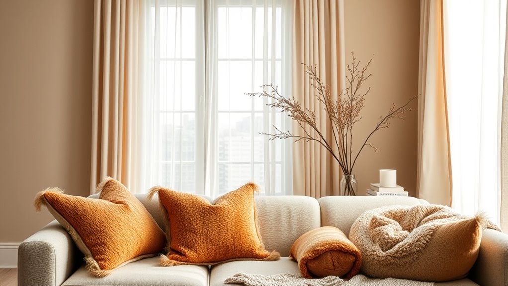 warm neutral room transformation