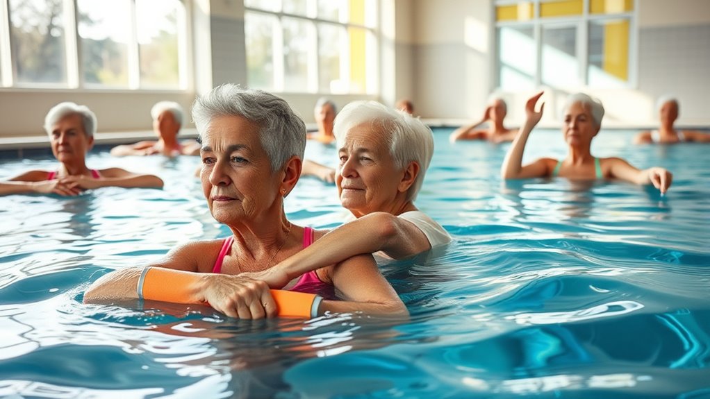water based low impact exercise