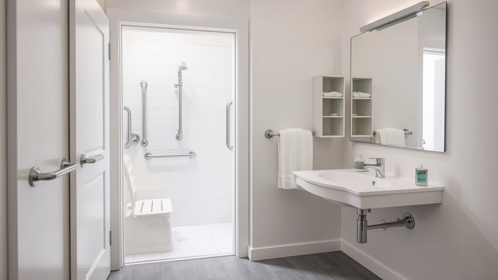 widen doors install levers