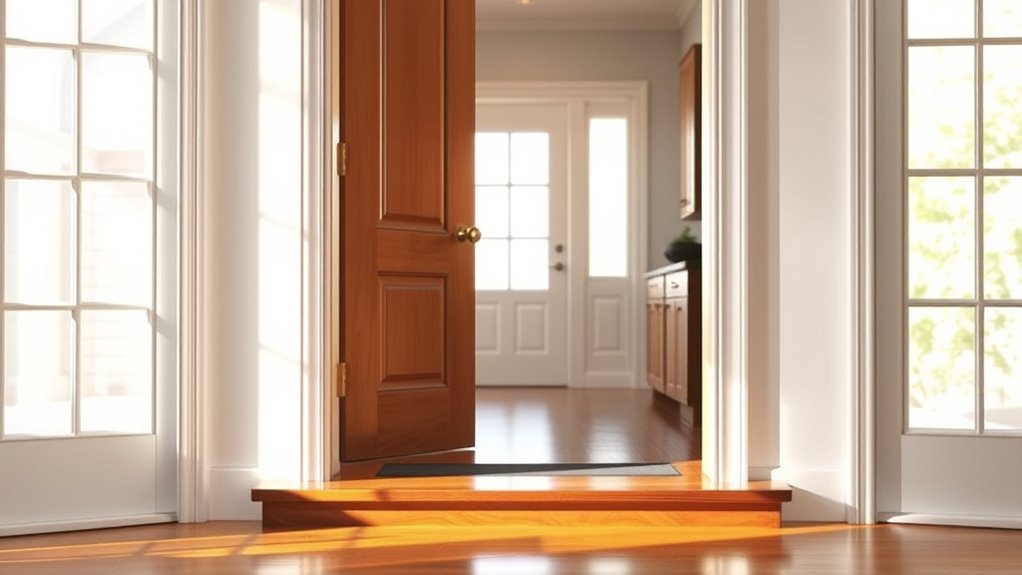 widened doorways improve safety